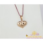 Жіночий золотий кулон Серденько 100125 , Gold &amp Silver Gold & Silver, Украина